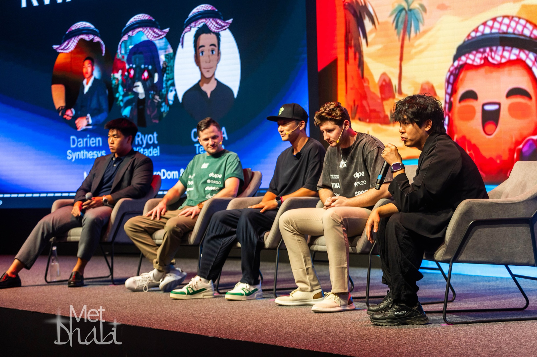 Ryan speaking on a panel